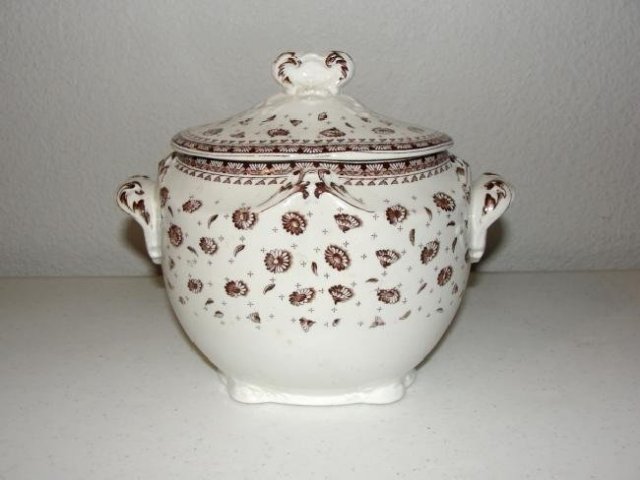 George Jones & Sons Bisquit Jar