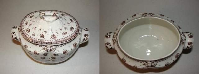 George Jones & Sons Bisquit Jar