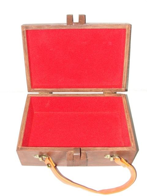 Vintage Wood Box Purse
