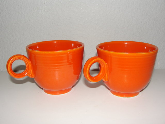 2-Vintage Fiesta Coffee Cups