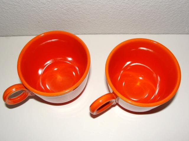 2-Vintage Fiesta Coffee Cups