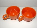2 Vintage Fiesta Coffee Cups