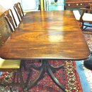 Flamed Mahogany Banquet Table
