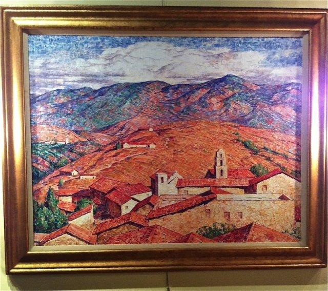 Sierra Madre Oil Painting by Dines Carlsen