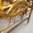 19th Century Ornate Antique Brass Bed