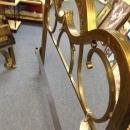 19th Century Ornate Antique Brass Bed