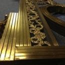 19th Century Ornate Antique Brass Bed