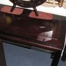 Asian Mahogany Sofa/Foyer Table