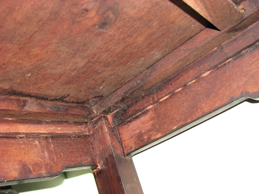 Asian Mahogany Sofa/Foyer Table