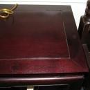 Asian Mahogany Sofa/Foyer Table
