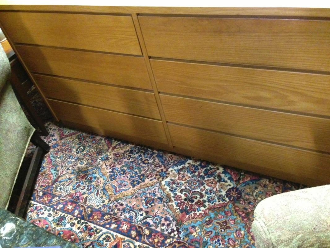Vintage Mid-Century Modern Danish Long & Low Chest of Drawers
