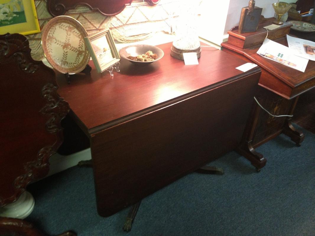 Mahogany Drop Leaf Table