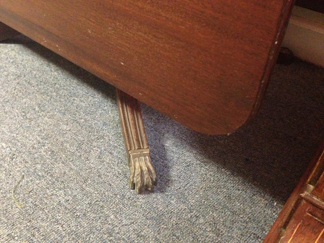 Mahogany Drop Leaf Table