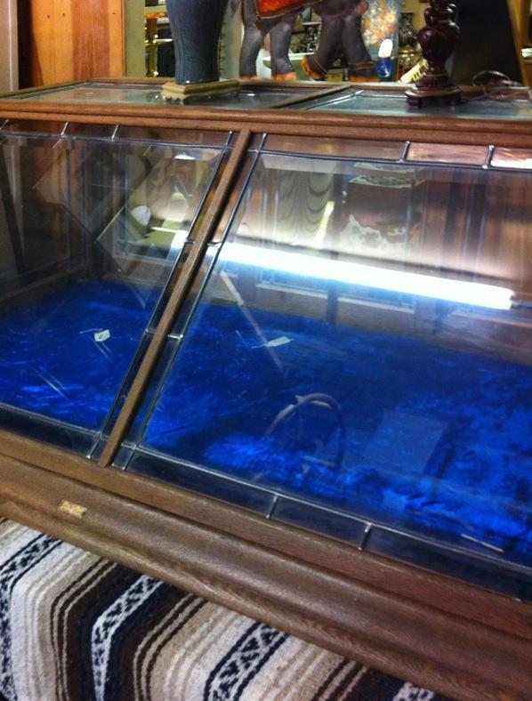 Antique Display Case by Sun Manufacturing Company