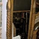 Ornate Looking Glass Mirror, CA 1825