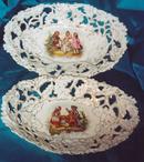 Pr. French reticulated baskets