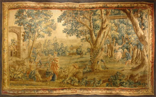18th c. Beauvais Tapestry