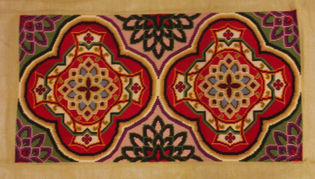 19th Century Needlepoint Panels - A Pair