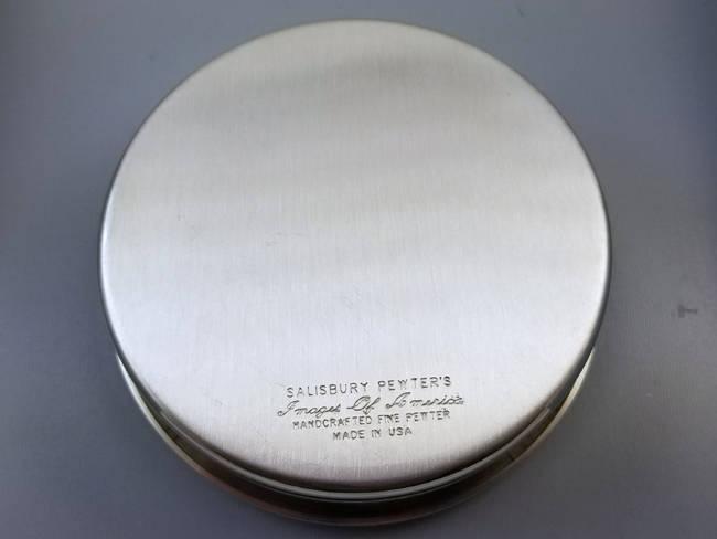 President William Jefferson Clinton vice president Albert Arnold Gore collectible keepsake inaugural pewter jewelry box by Salisbury