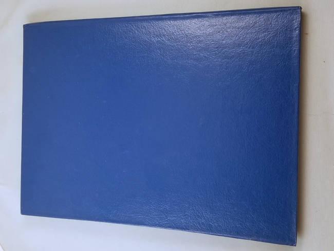 President William Jefferson Clinton vice president Albert Gore collectible keepsake inaugural blue leatherette bound notebook embossed seal