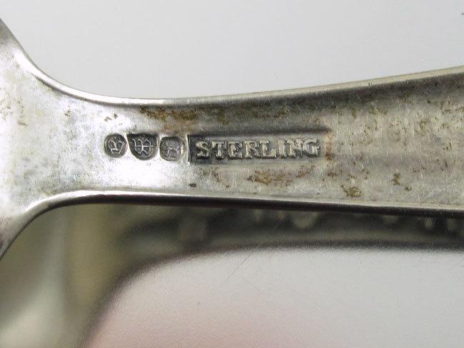 Watson 1920s Art Deco Atlantic City Boardwalk New Jersey sterling silver souvenir tea spoon- phenomenal detail