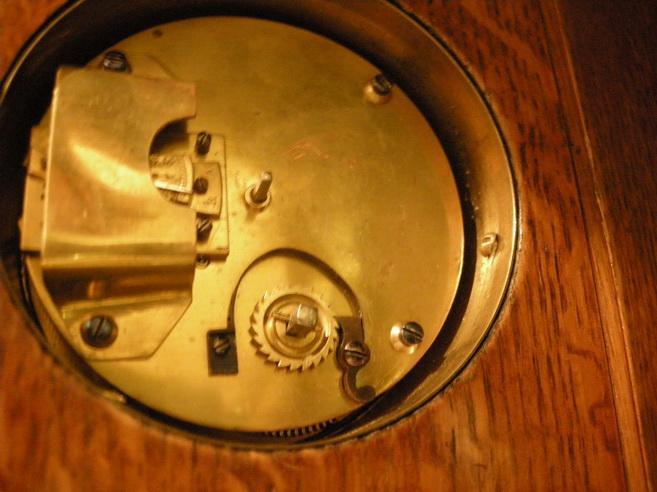 Combination Clock and Barometer