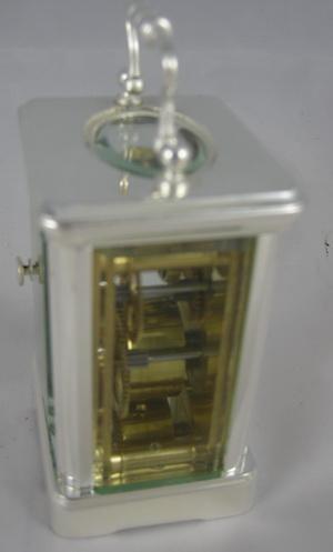 Silver Carriage Clock