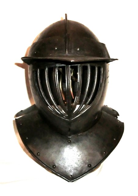 A german cuirasseur helmet probably Brunswick circa 1620 - SOLD -