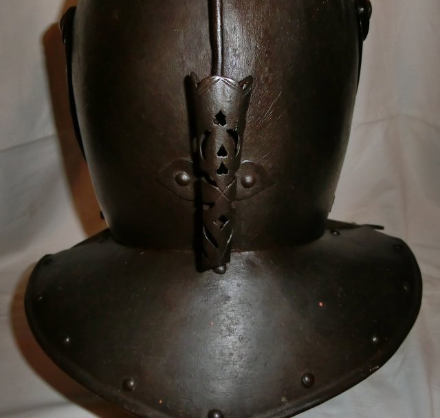 A german cuirasseur helmet probably Brunswick circa 1620 - SOLD -
