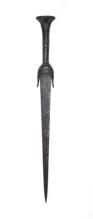 A rare medieval push dagger probably german circa 1400