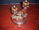 Floragold Double Branch Candle holder