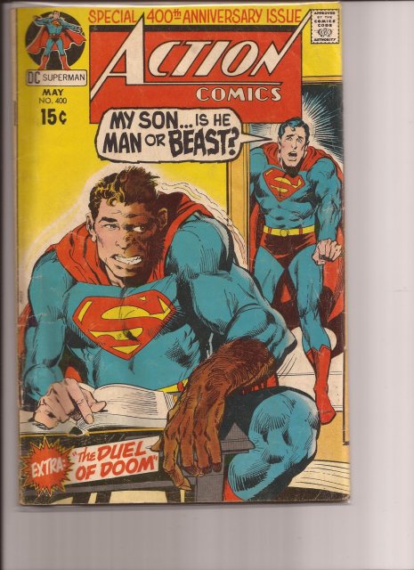 action comics 400th anniversary issue