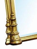 33.5083 American Renaissance Revival Gessoed Gilt Wood Mirror c. 1855
