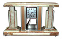 63.5481 Original 1920's Marble Art Deco Clock