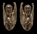 60.4330 Pair of Neo-Classical Bronze Wall Lights.