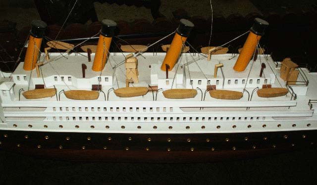 83.5508 Detailed Model of the RMS Titanic c. 1920