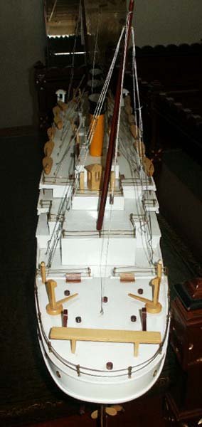83.5508 Detailed Model of the RMS Titanic c. 1920