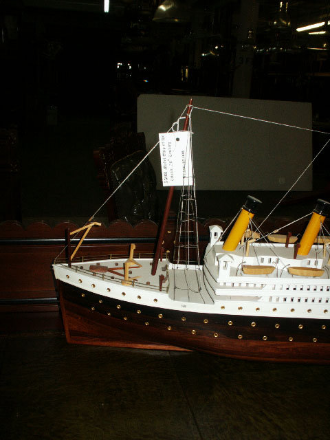 83.5508 Detailed Model of the RMS Titanic c. 1920