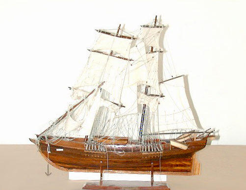 83.5511C 19th C. Galleon Ship Models