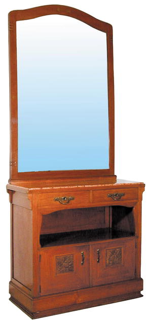35.1258 Transitional Craftsman/Nouveau Hall Piece