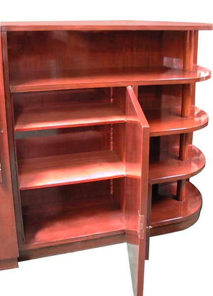 20.1405 Mahogany Art Deco Bookcase c.1930