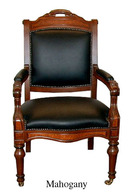 30.2425 California State Capital Chairs in Oak or Mahogany