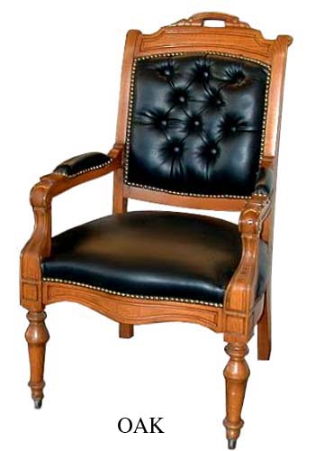 30.2425 California State Capital Chairs in Oak or Mahogany