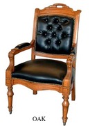 30.2425 California State Capital Chairs in Oak or Mahogany