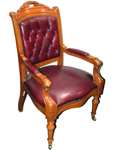 30.2425 California State Capital Chairs in Oak or Mahogany