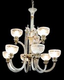59.2486 English Glass Nine Lite Fixture