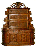 24.5569 Beautiful Rococo Huntboard by Alexander Roux c. 1890