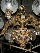 56.5561 Beautiful 6 Light Single Tier Chandelier
