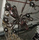 55.5591 Large Cast Iron Chandelier