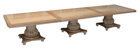 44.5597 Beautiful Large 20th C. Contemporary Custom Made Dining Set